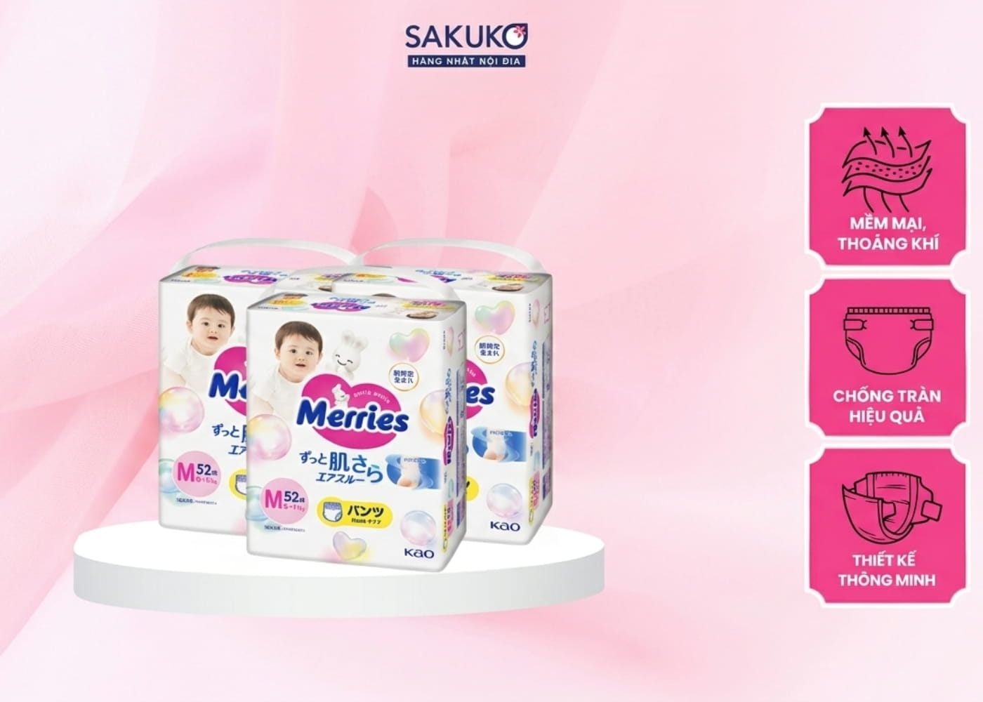 Merries nội địa: Tỷ lệ 3.7mm 