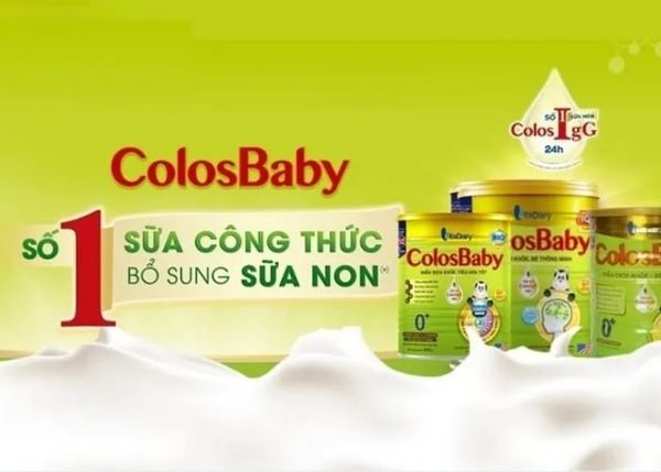 Sữa Colos baby hỗ trợ tăng cường sức đề kháng cho trẻ