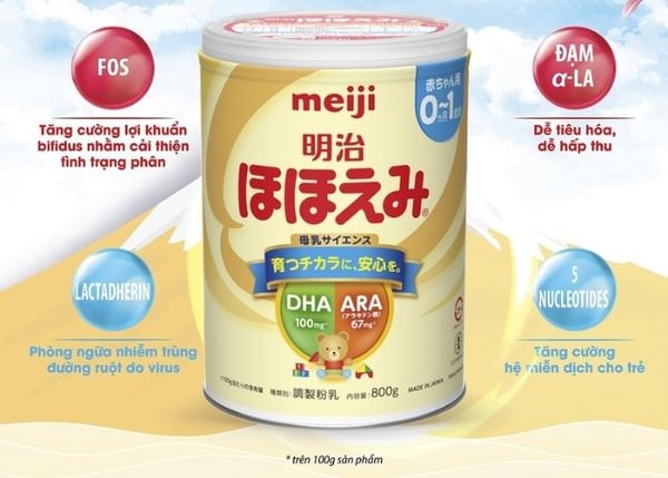 Sữa Meiji hỗ trợ trẻ phát triển toàn diện cả về trí não