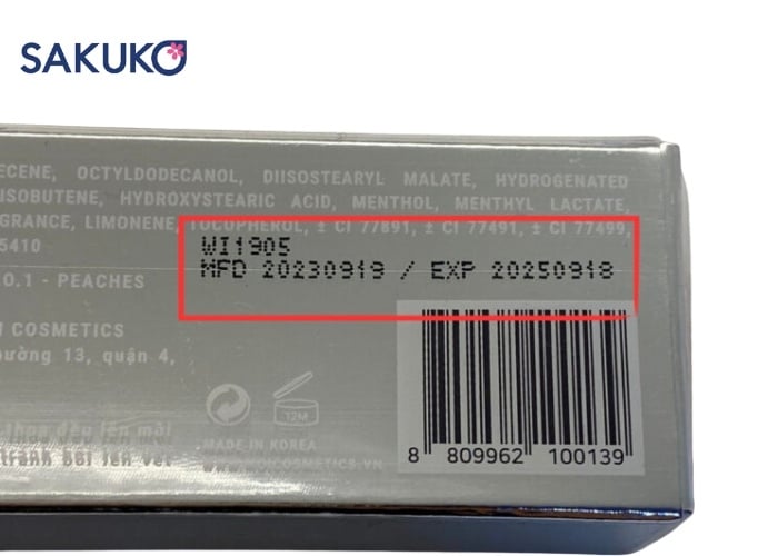 Phân loại hạn sử dụng của son môi