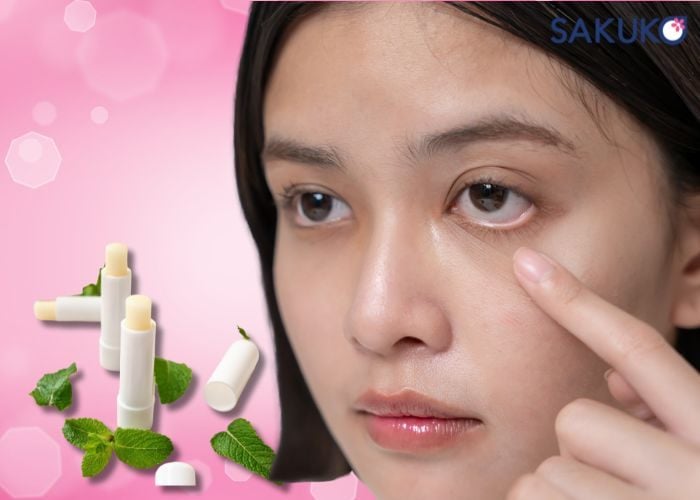 Son dưỡng môi có trị thâm mắt không?