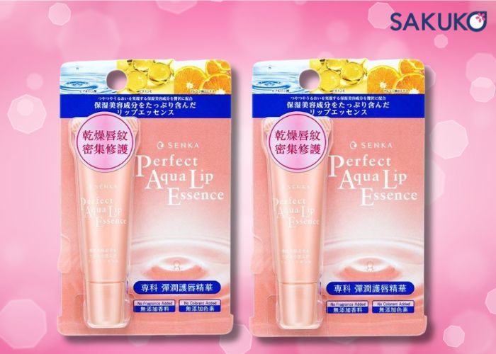 Son dưỡng môi Senka Perfect Aqua Lip Essence dạng tuýp