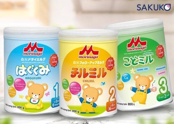 Morinaga là thương hiệu Nhật Bản với hơn bề dày hơn 100 năm