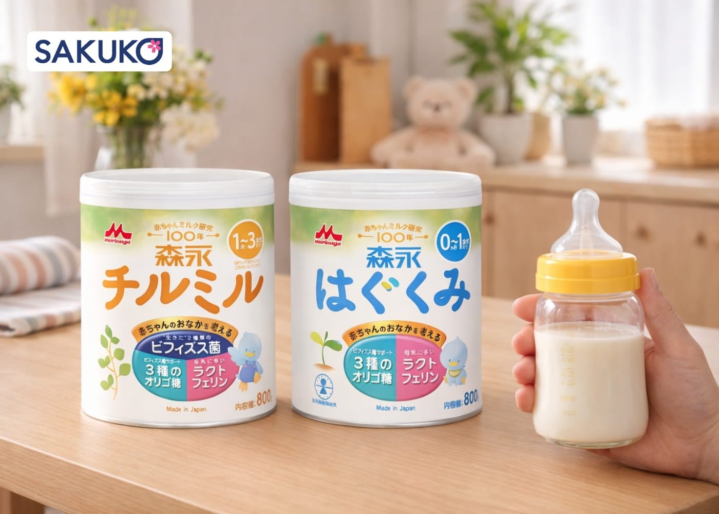 Hướng dẫn pha sữa Morinaga chuẩn chuyên gia giúp giữ trọn dưỡng chất