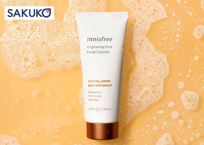 Innisfree Brightening Pore chiết xuất vỏ quýt giàu Vitamin C giúp sáng da, mờ thâm và se khít lỗ chân lông