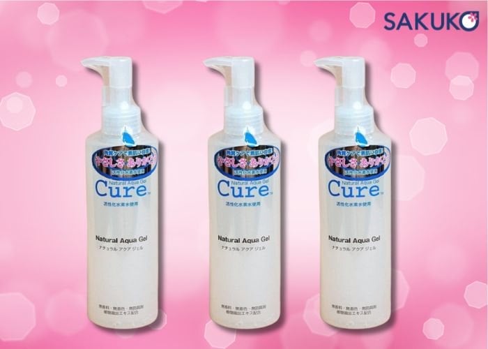 Bao bì của Cure Natural Aqua Gel