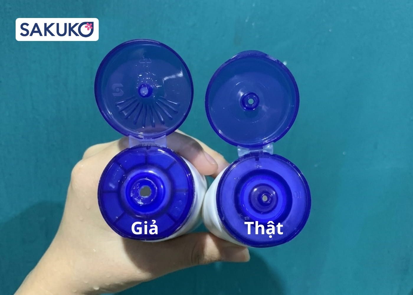 cách nhận biết tẩy da chết&nbsp;Rosette fake hay auth dễ dàng nhất Miệng tuýp lấy Gel