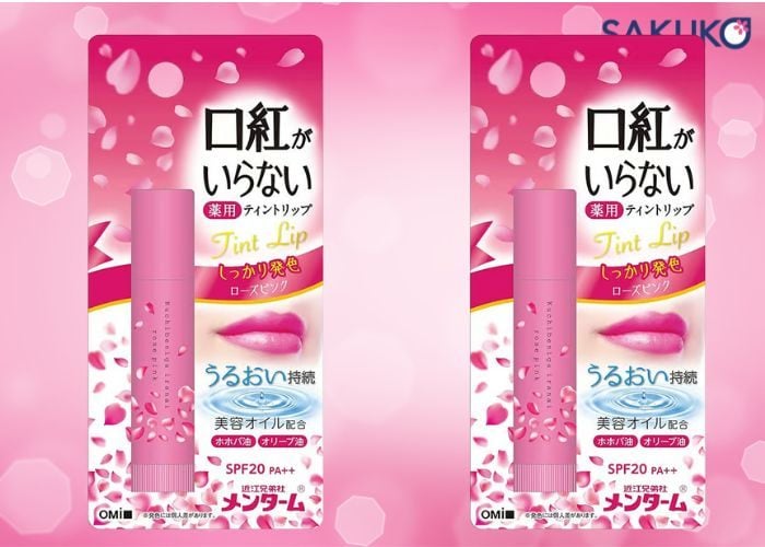 Son dưỡng môi OMI Brotherhood màu hồng cam 3,5g