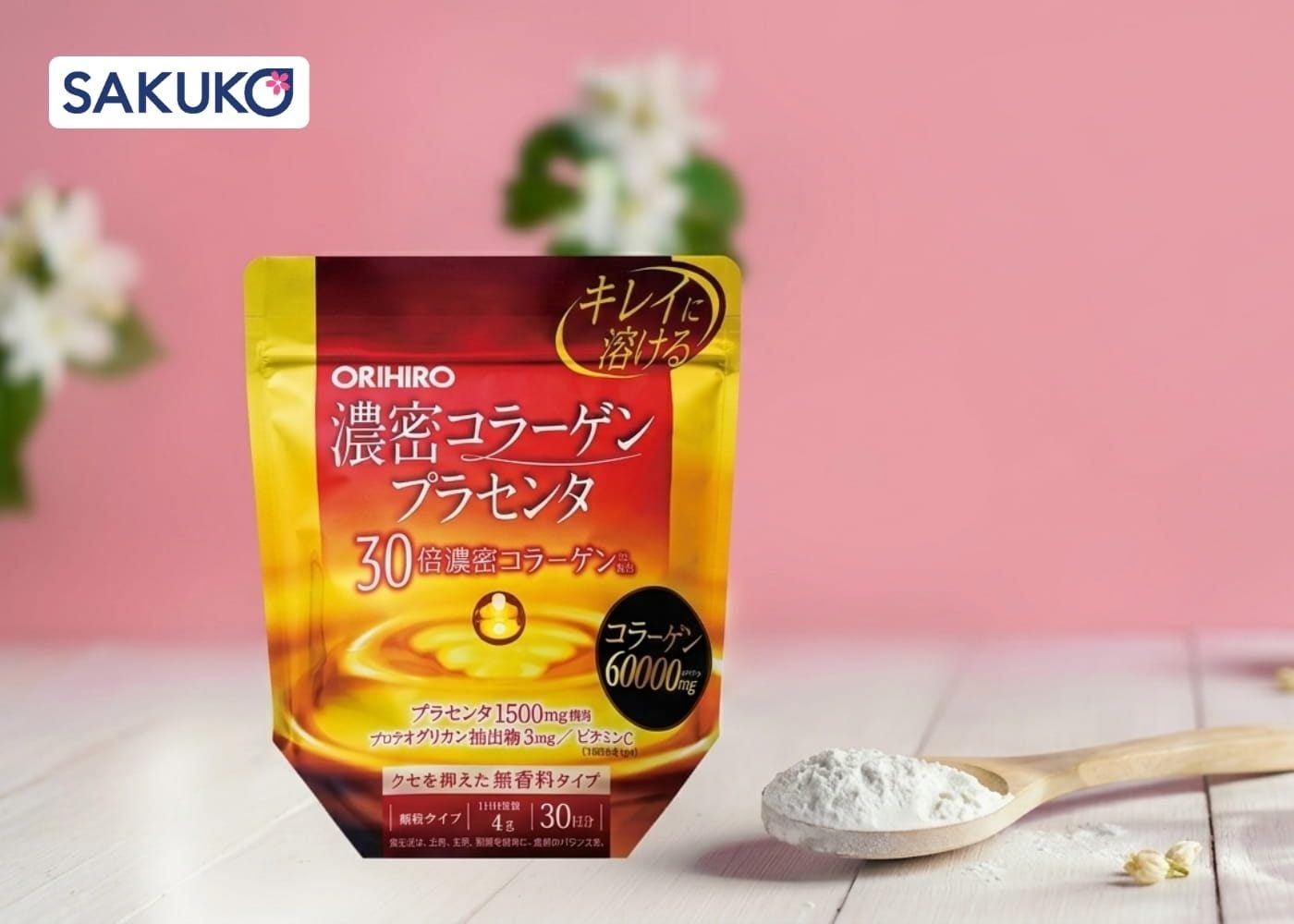 Bổ sung bằng cách dùng thực phẩm chức năng collagen