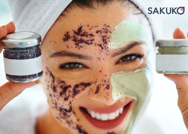 Tẩy tế bào da chết giúp làm sạch sâu các lỗ chân lông
