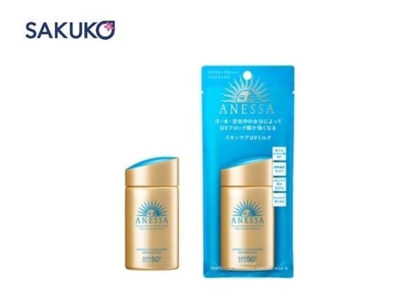 Anessa Perfect UV Sunscreen Skincare Milk kiềm dầu và kháng nước hiệu quả