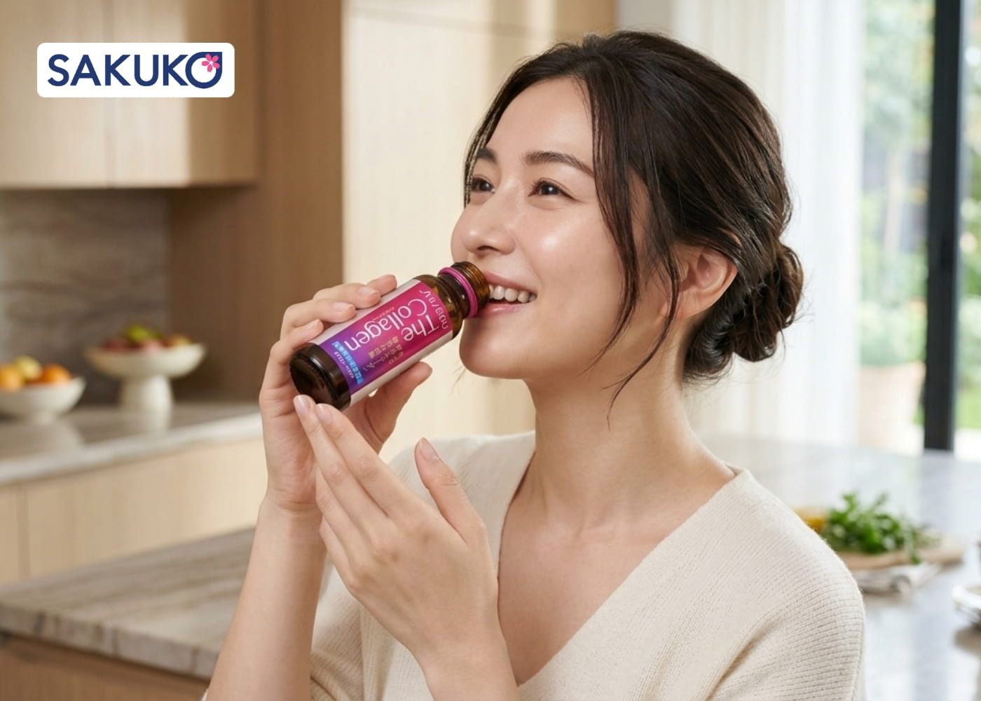Uống gì để da căng bóng Thức uống bổ sung&nbsp;collagen