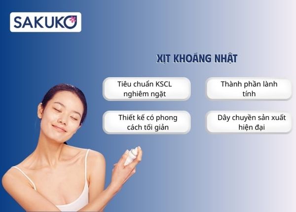 Lý do tại sao xịt khoáng Nhật lại đáng mua?