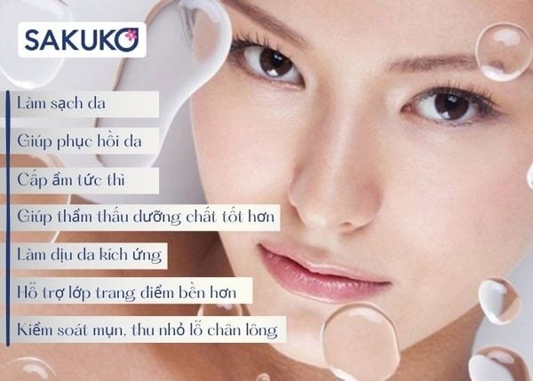 Lợi ích của xịt khoáng Nhật Bản đem lại
