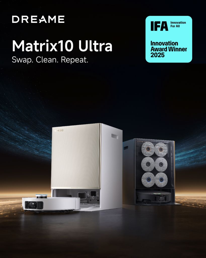 Dreame Matrix10 Ultra nhận giải IFA 2025 Innovation Awards