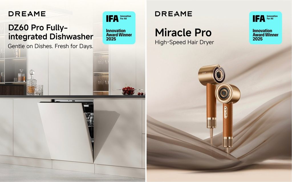 Dreame Miracle Pro - Máy sấy tóc thế hệ mới dành giải IFA 2025
