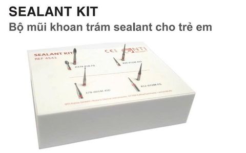 Bộ mũi khoan trám selant cho trẻ em