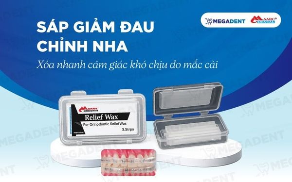 Sáp giảm đau chỉnh nha – Giải pháp tức thì cho kích ứng mắc cài