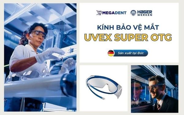 Uvex Super OTG: giải pháp hoàn hảo cho người đeo kính cận