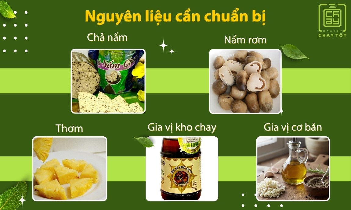 Nguyên liệu cần chuẩn bị