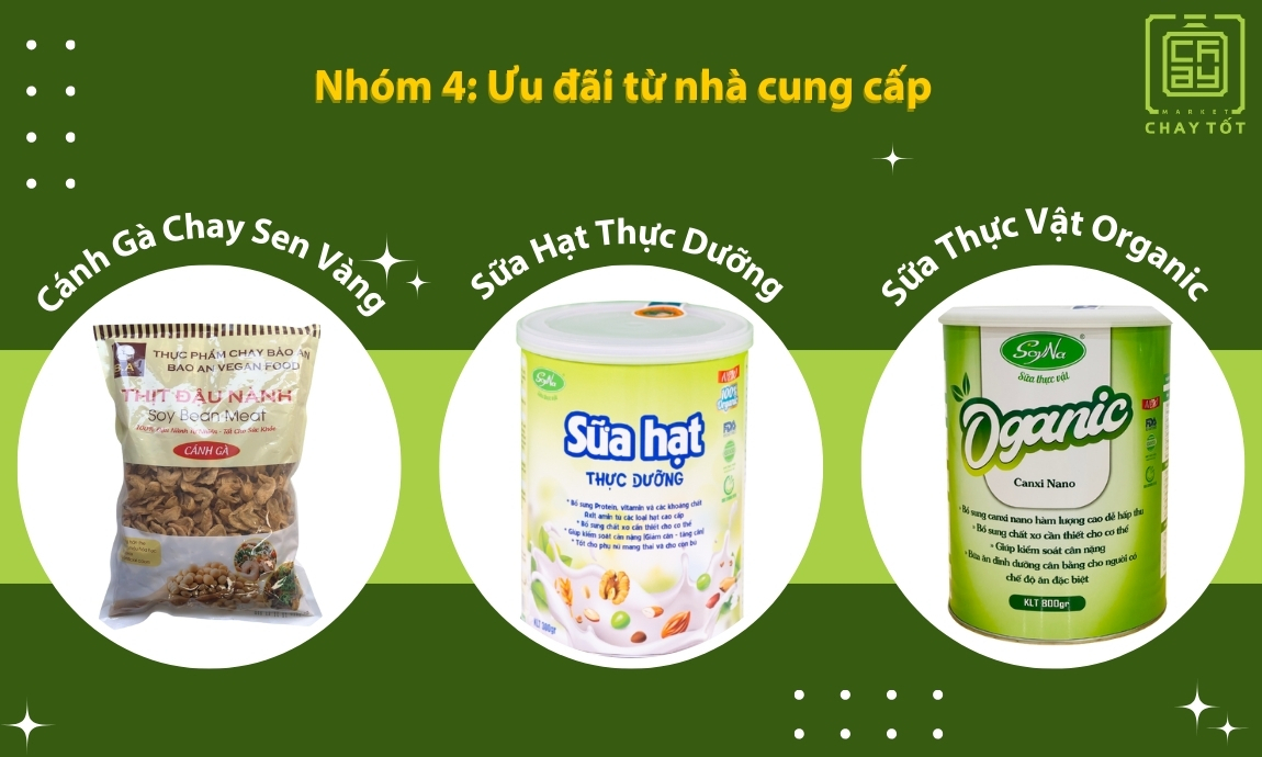 Nhóm 4: Ưu đãi từ nhà cung cấp