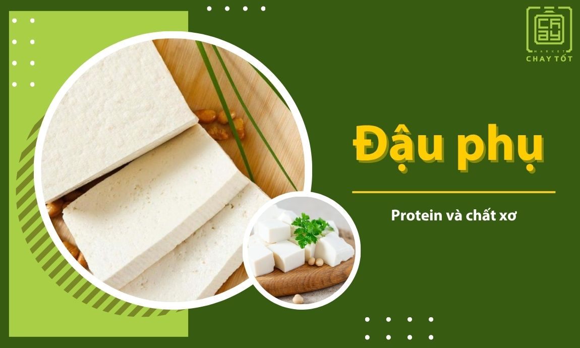 Đậu phụ là một trong những thực phẩm ăn chay tốt cho người tập gym