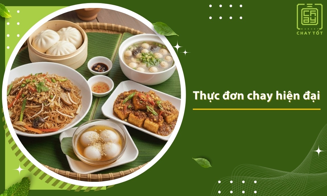 Thực đơn chay hiện đại