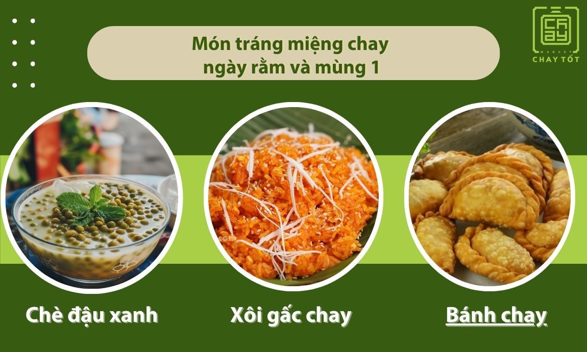 Món tráng miệng chay dễ làm ngày rằm và mùng 1 ngọt ngào và thanh tịnh