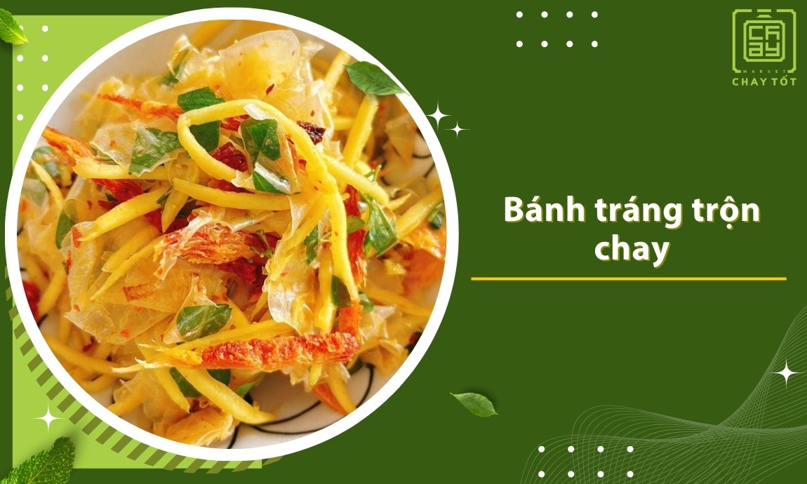 Bánh tráng trộn chay