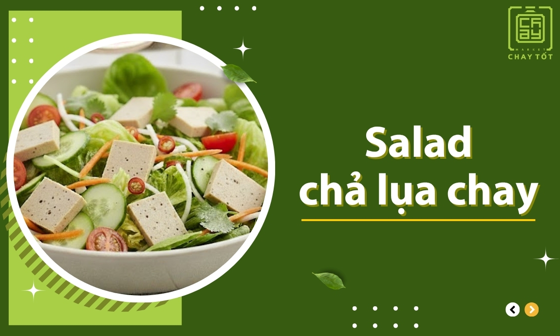 Salad chả lụa chay