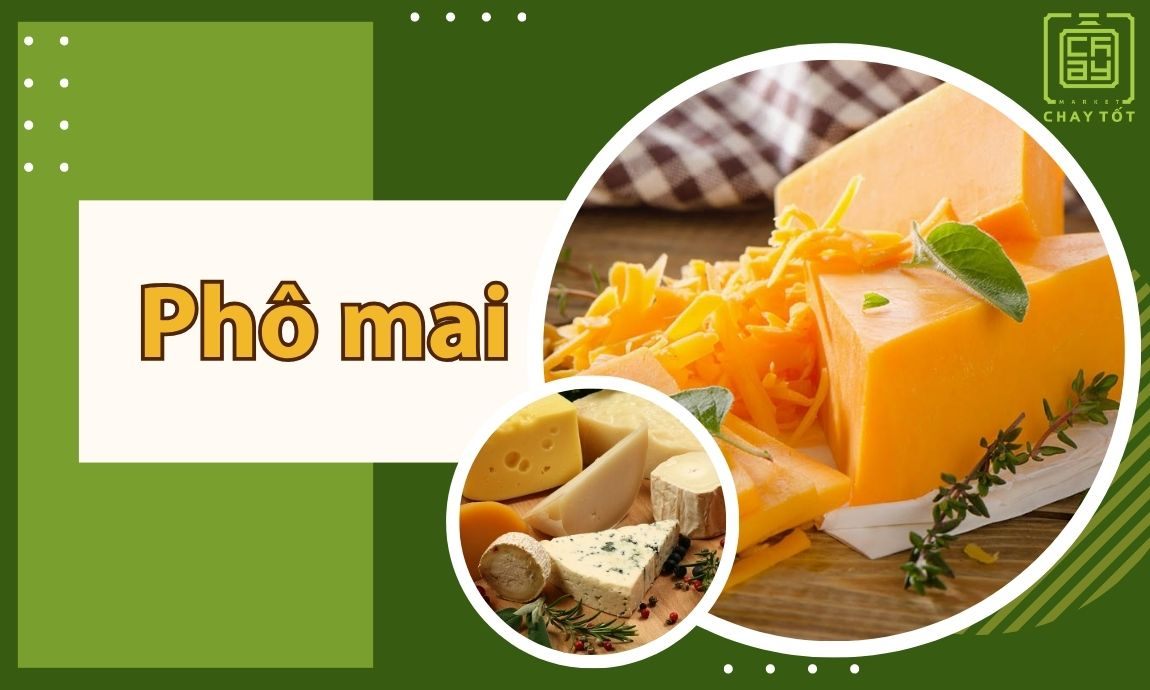 Phô mai là thực phẩm phù hợp với chế độ ăn chay có sữa