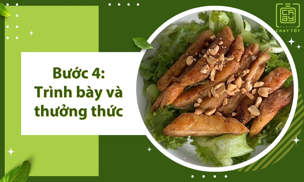 Bước 4: Trình bày và thưởng thức sườn non rim me