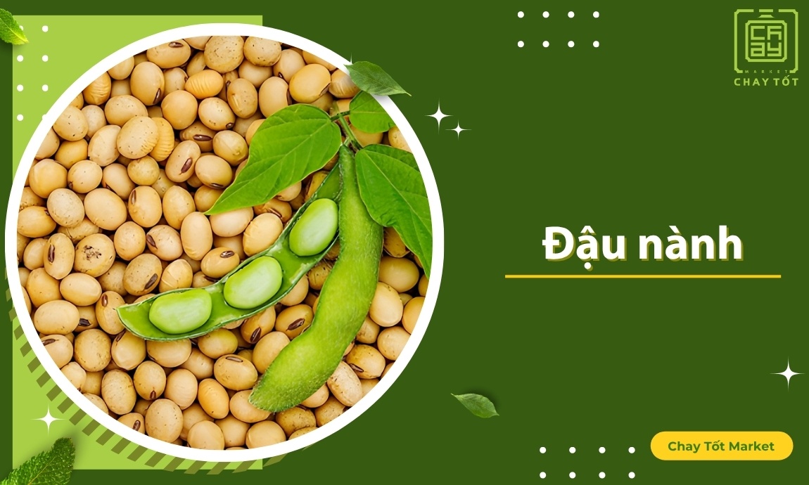 Đậu nành thực phẩm chay nhiều canxi