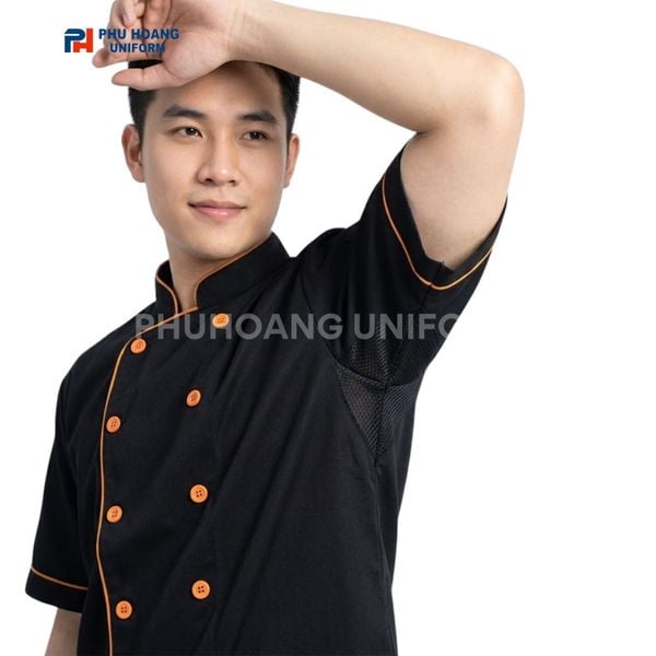 ÁO BẾP CÓ LƯỚI