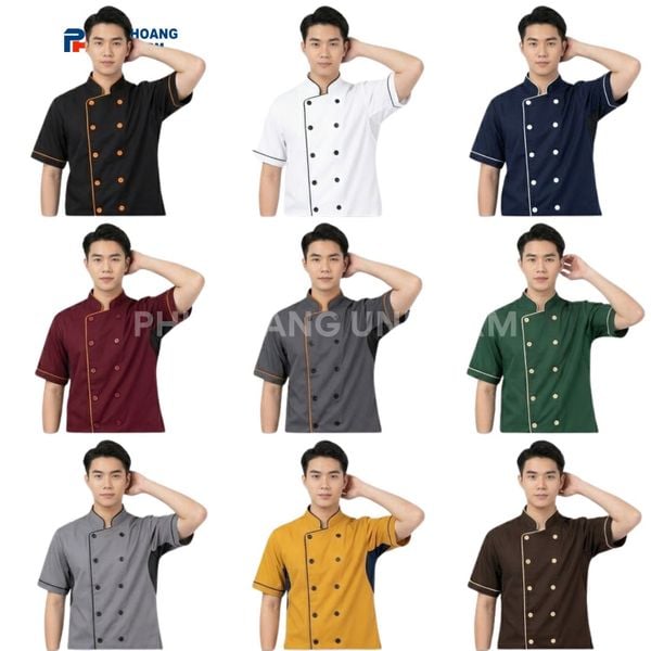 ÁO BẾP CÓ LƯỚI