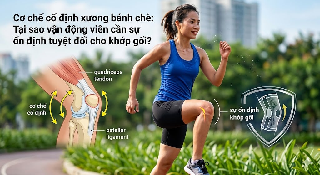 Cơ Chế Cố Định Xương Bánh Chè: Chìa Khóa Ổn Định Khớp Gối Tuyệt Đối Cho Vận Động Viên