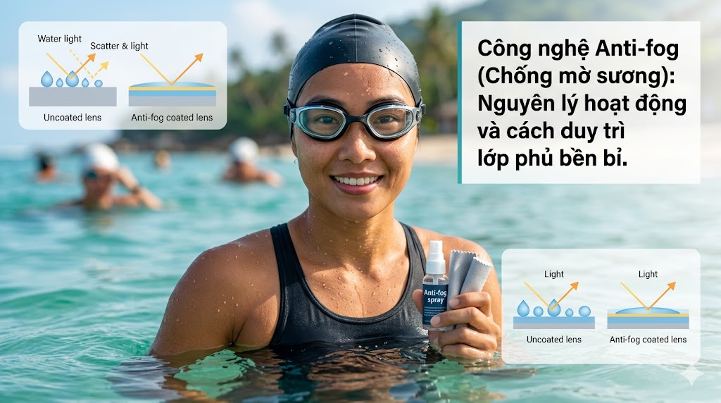Công Nghệ Anti-fog (Chống Mờ Sương): Giải Mã Nguyên Lý Và Hướng Dẫn Duy Trì Lớp Phủ Bền Bỉ Từ Chuyên Gia LIFXY