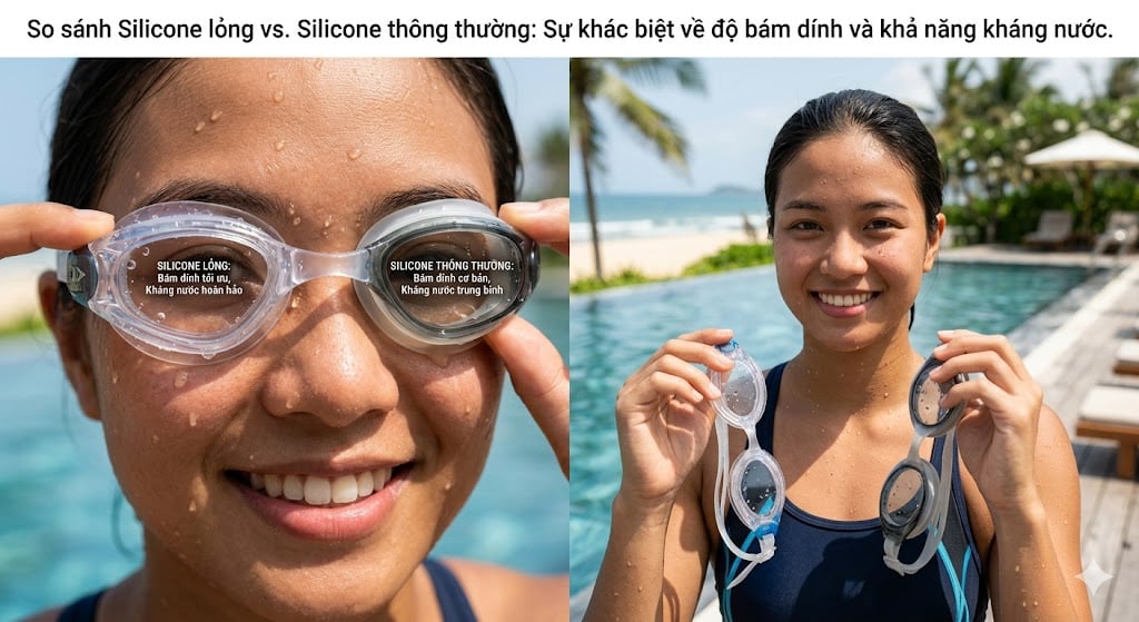 So Sánh Silicone Lỏng Và Silicone Thông Thường: Khám Phá Sự Khác Biệt Về Độ Bám Dính Và Khả Năng Kháng Nước Chuyên Sâu