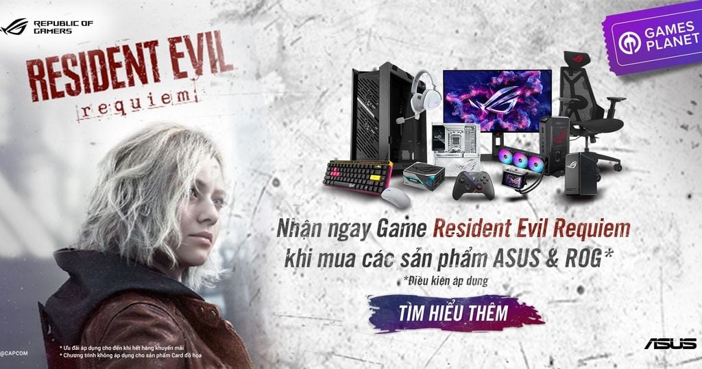 chương trình ưu đãi nhận ngay code game khi mua linh kiện asus rog