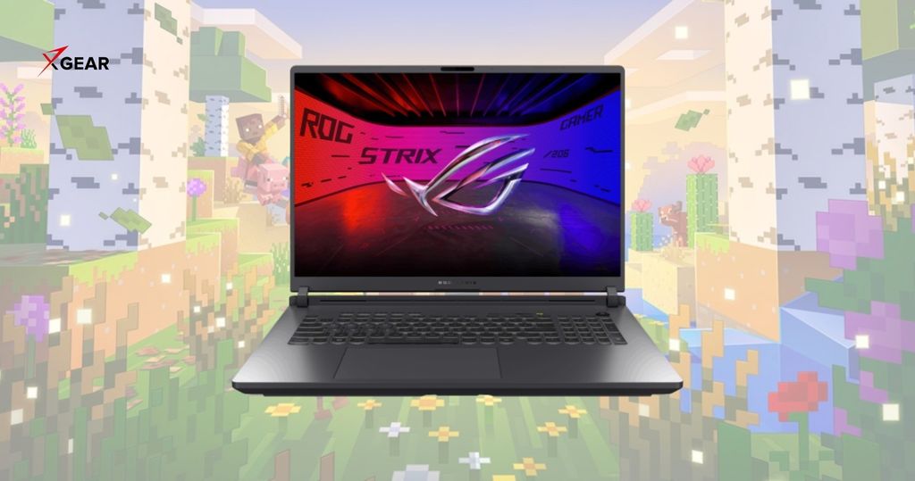 Asus ROG Strix SCAR 16 G635LW-RW175W chơi minecraft