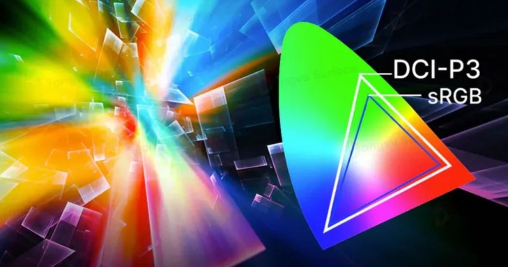 100% DCI-P3 tương đương khoảng 125% sRGB