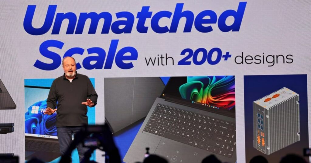 có khoảng 200 laptop trên toàn cầu dùng chịp Intel Core Ultra Series 3