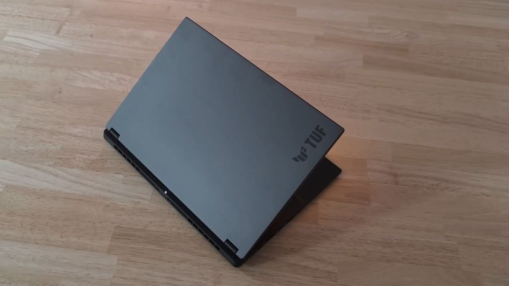 asus tuf a14 2026 được thiết kế gọn nhẹ, tinh giản