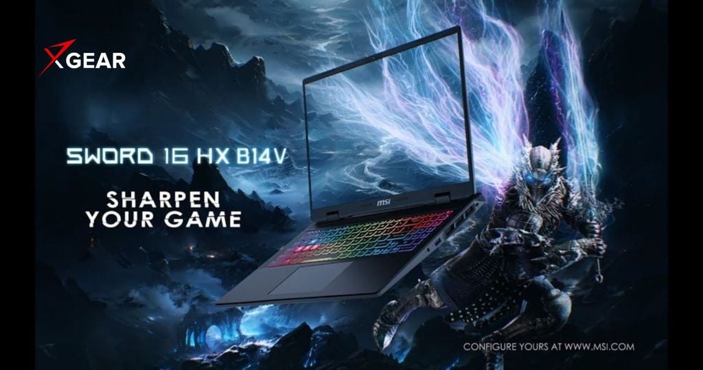 MSI Sword 16 HX B14VEKG 459VN là lựa chọn của nhiều sinh viên cntt