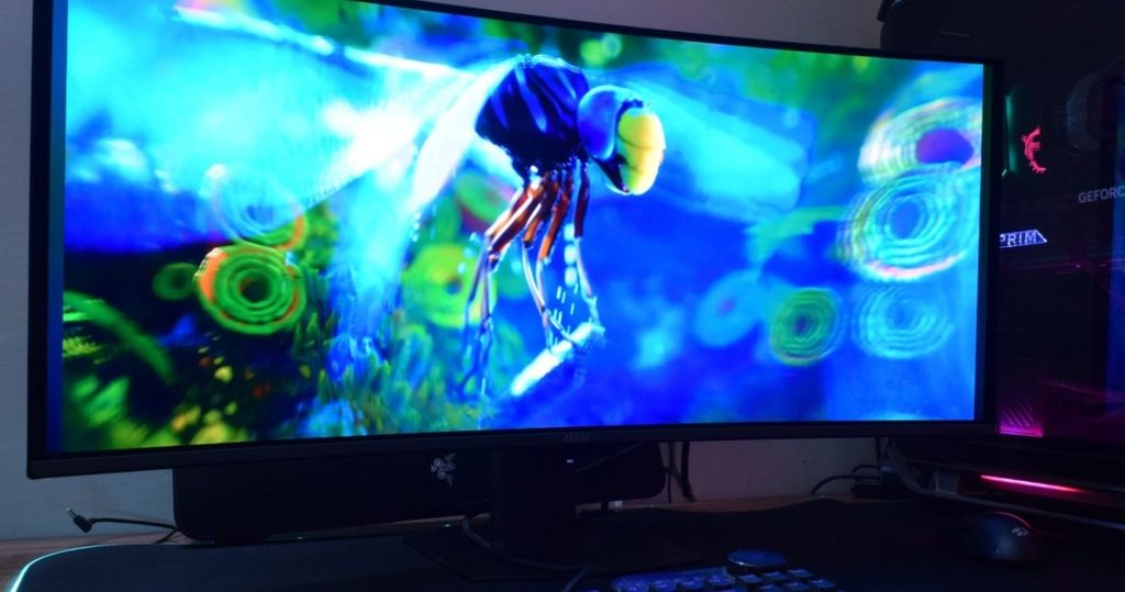 MSI MPG 341CQR X36 nổi bật tại CES 2026