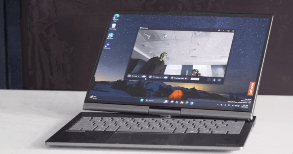 Lenovo ThinkBook Plus Gen 7 Auto Twist sở hữu tính năng xoay theo dấu người dùng