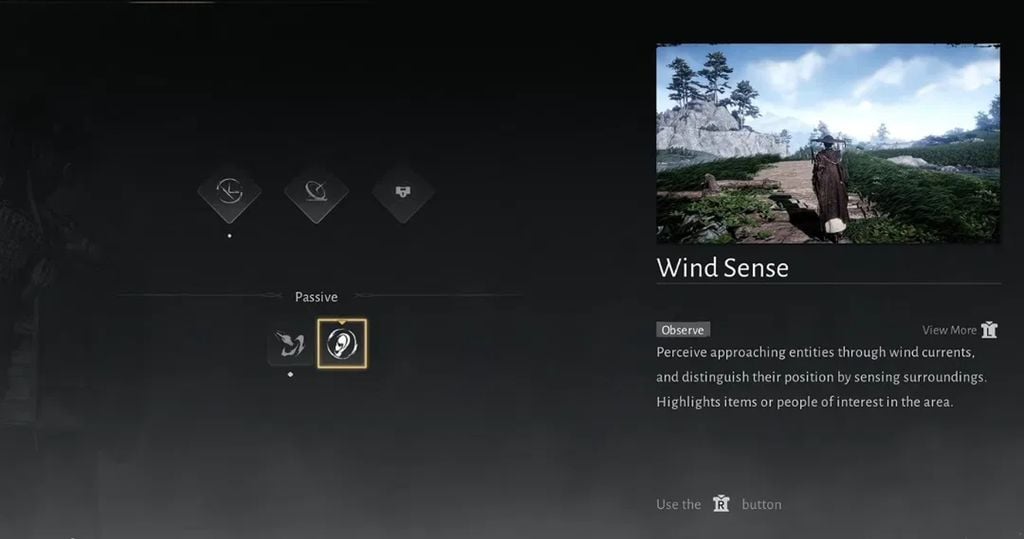 cách mở khóa kỹ năng cảm nhận gió trong Where Winds Meet