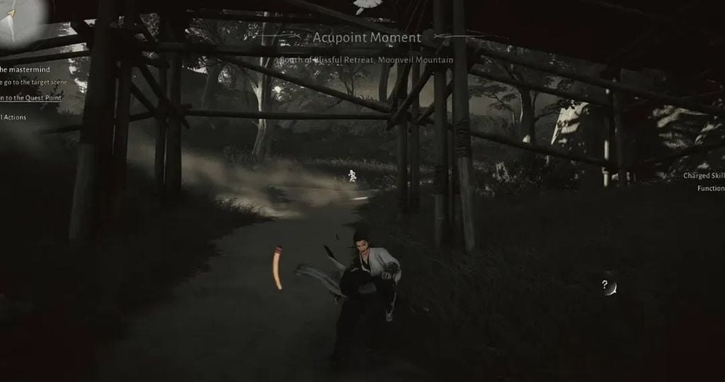 kỹ năng cảm nhận gió cho phép bạn biết được đối thủ mạnh hay yếu trong Where Winds Meet