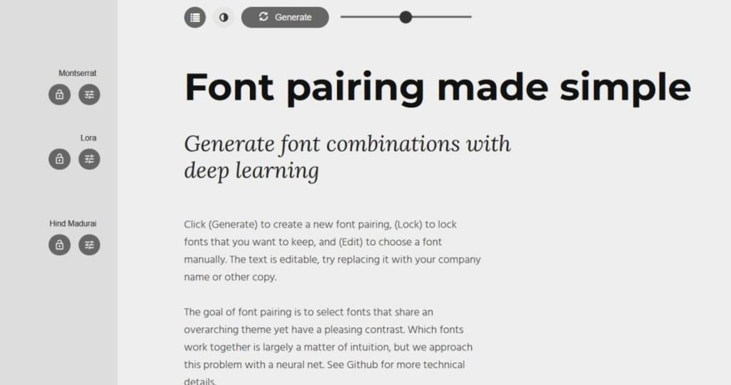 công cụ ai thiết kế Fontjoy