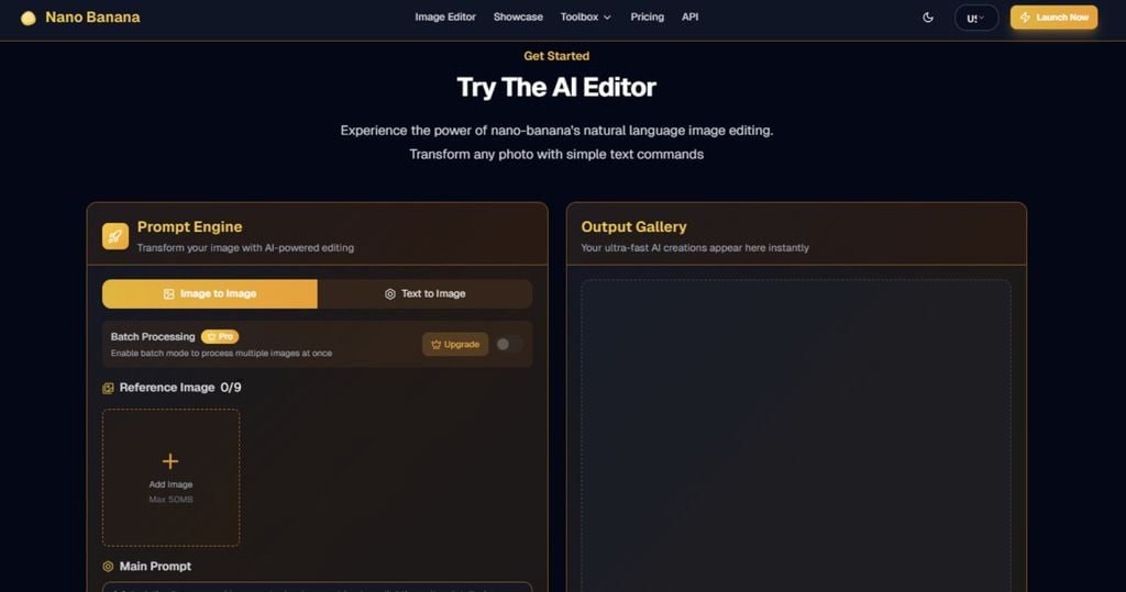 công cụ ai thiết kế Nano banana
